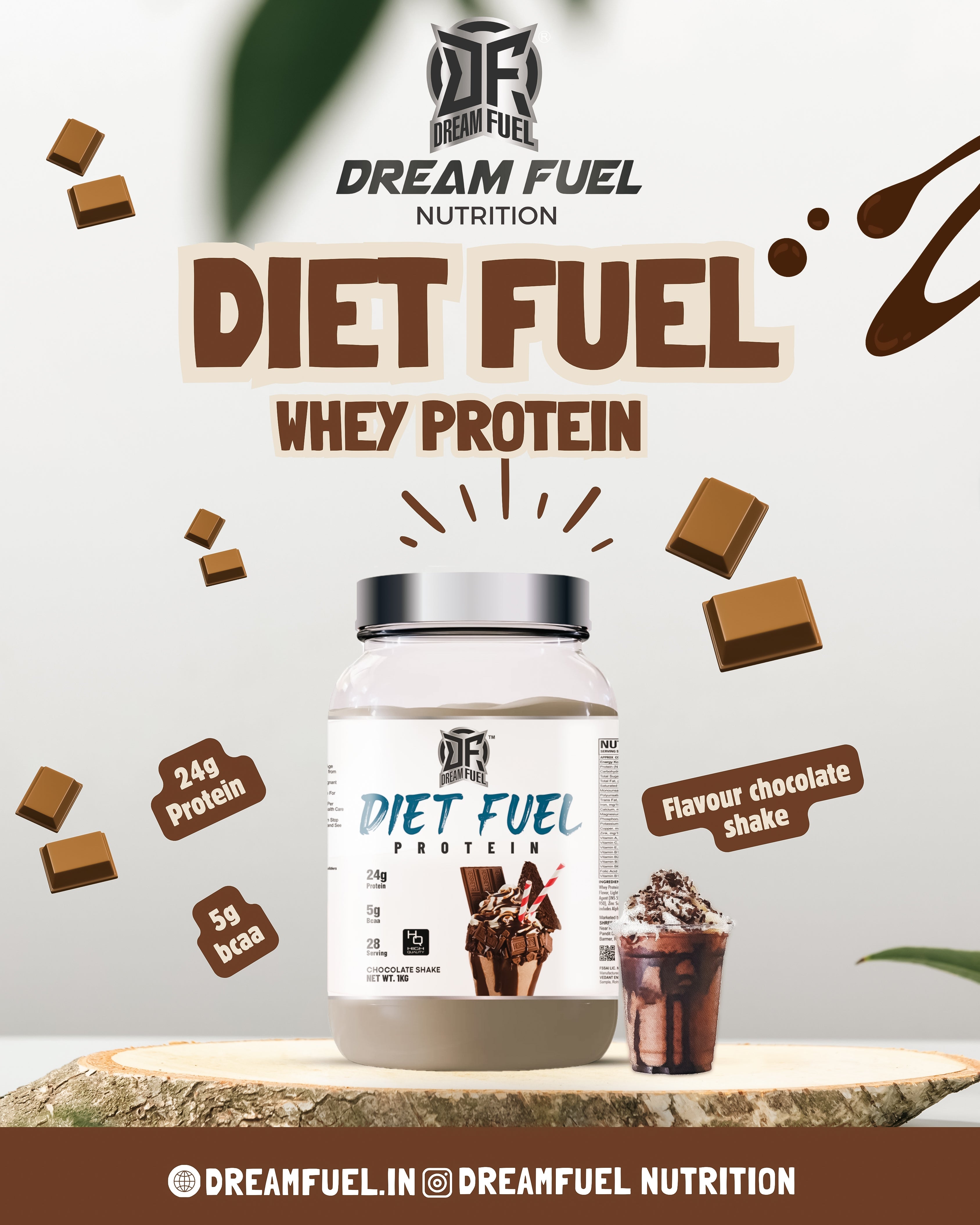 Diet Fuel Whey Protein 1kg