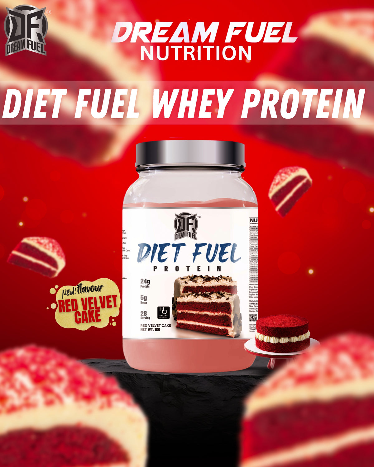 Diet Fuel Whey Protein 1kg