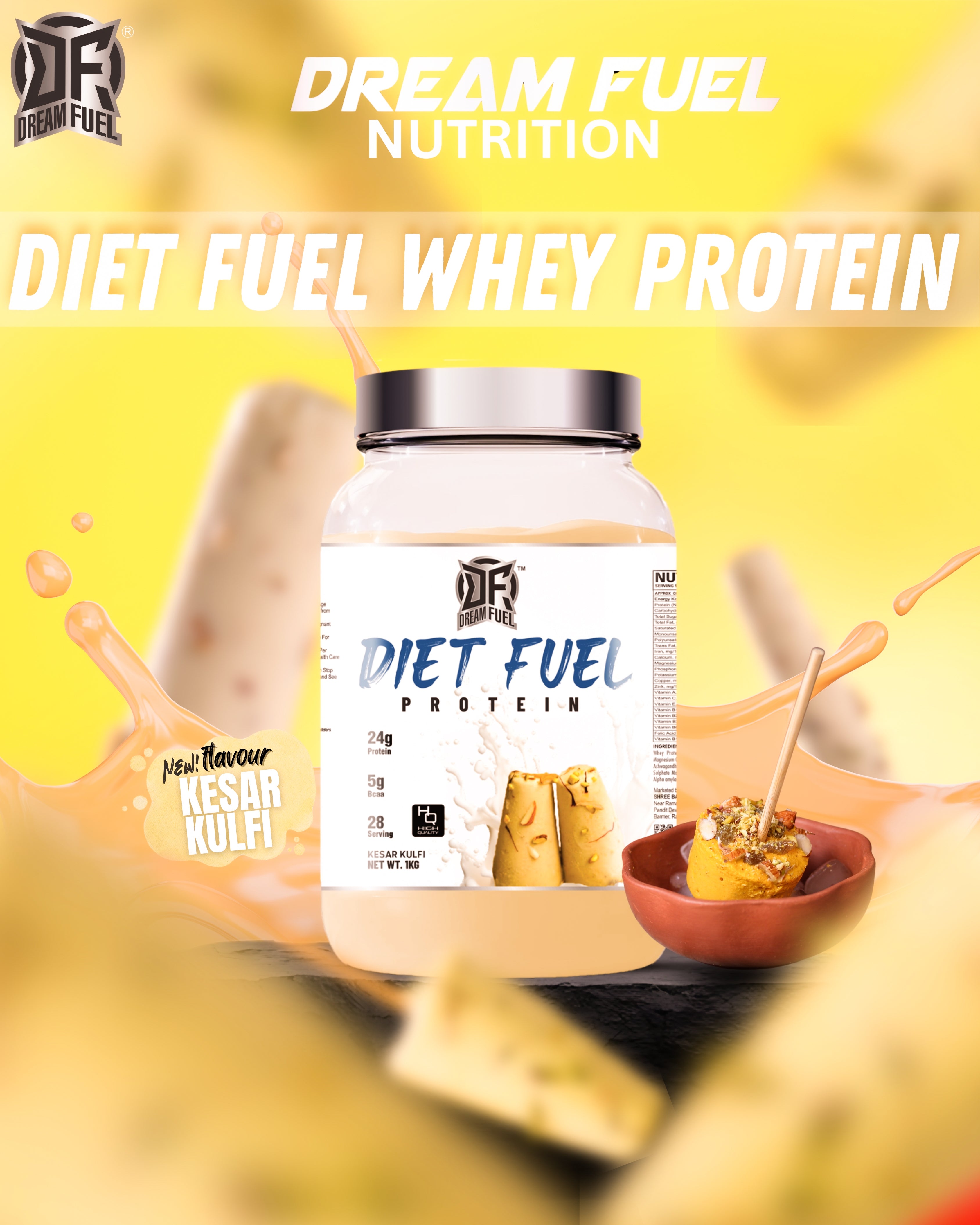 Diet Fuel Whey Protein 1kg