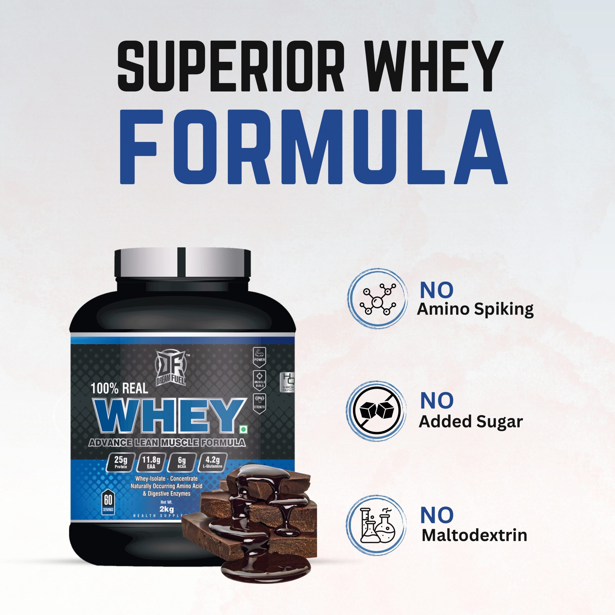 100% Real Whey 2Kg